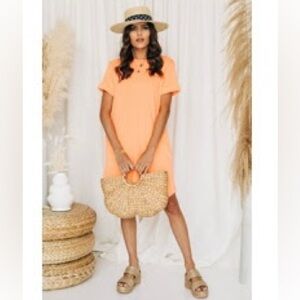 Cherish Terry Tee Dress